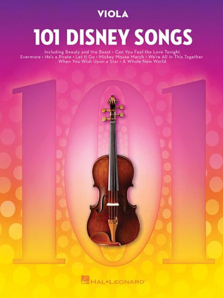 101 Disney Songs: for Viola