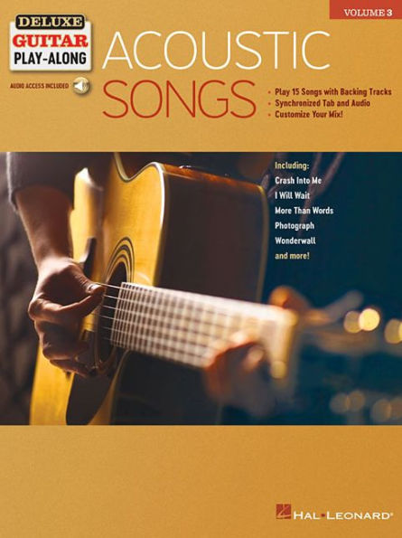 Acoustic Songs: Deluxe Guitar Play-Along Volume 3