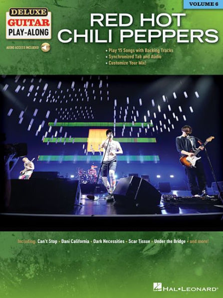 Red Hot Chili Peppers Deluxe Guitar Play-Along Volume 6 Book/Online Audio