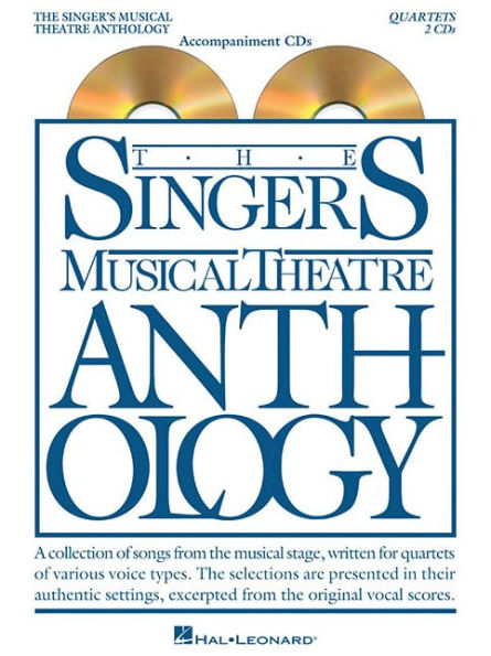 Singer's Musical Theatre Anthology Quartets: Accompaniment CDs for Corresponding Songbook