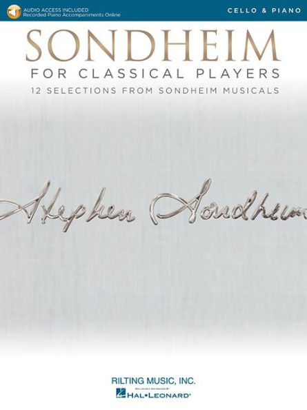 Sondheim for Classical Players: Cello and Piano with Online Accompaniments