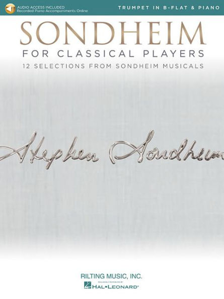 Sondheim for Classical Players: Trumpet and Piano with Online Accompaniments