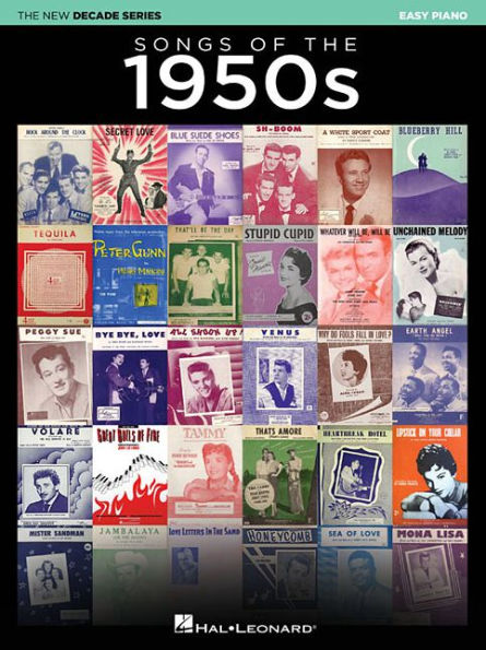 Songs of the 1950s - New Decade Series Easy Piano Songbook