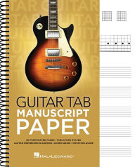 Title: Guitar Tab Manuscript Paper, Author: Hal Leonard Corp.