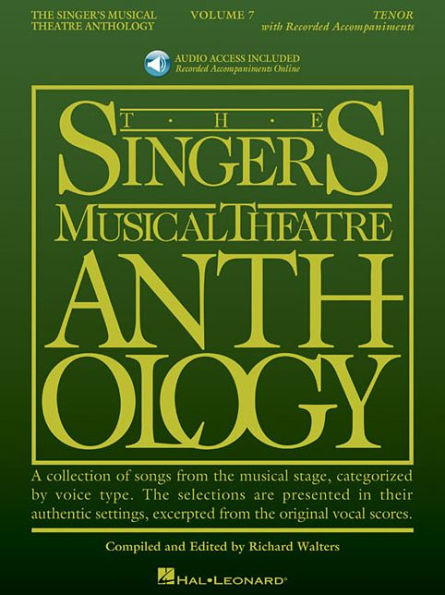 The Singer's Musical Theatre Anthology - Volume 7: Tenor Book/Online Audio