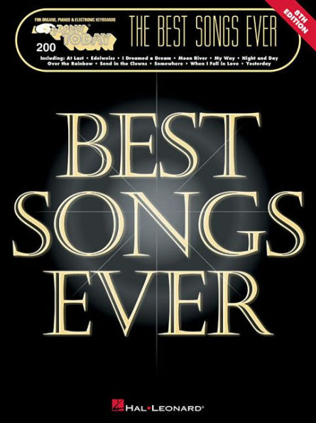 The Best Songs Ever - 8th Edition (E-Z Play Today Volume 200)