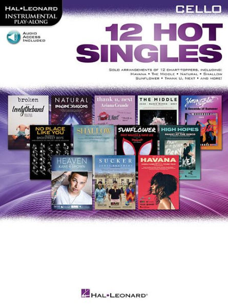 12 Hot Singles: for Cello