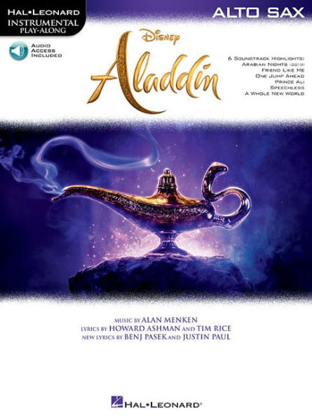 Aladdin: Instrumental Play-Along for Alto Sax