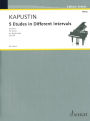 5 Etudes in Different Intervals, Op. 68: Piano