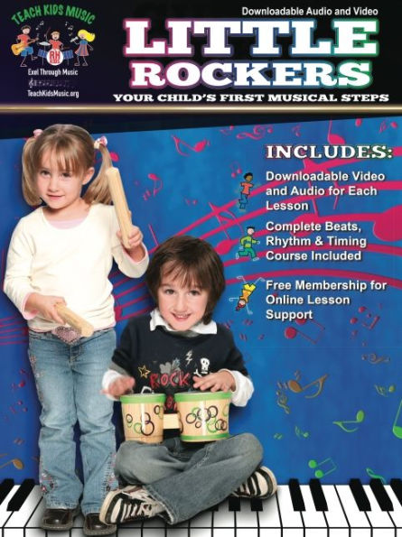 Little Rockers - Your child's First Musical Steps: Book with Downloadable Audio and Video