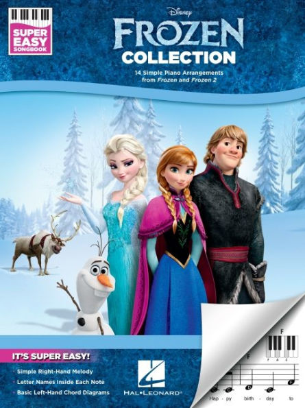 Frozen Collection - Super Easy Piano Songbook