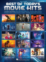 Title: Best of Today's Movie Hits - 4th Edition: Easy Piano Arrangements with Lyrics of 20 Songs, Author: Hal Leonard Corp.