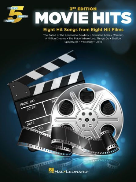 Movie Hits - 3rd Edition: Five-Finger Piano Easy Songbook with Lyrics