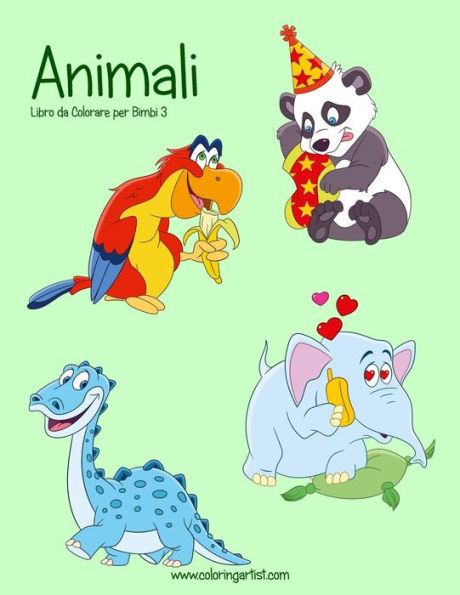 Animali Libro da Colorare per Bimbi 3