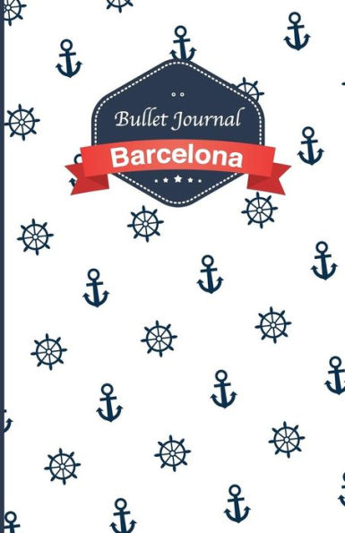 Bullet Journal: Anchors. Soft cover, 5.5 x 8.5 inch, 130 pages