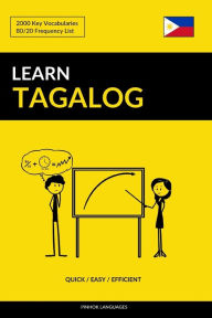 Title: Learn Tagalog - Quick / Easy / Efficient: 2000 Key Vocabularies, Author: Pinhok Languages