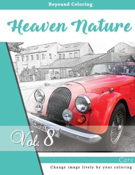 Coolest CARS: Grayscale Photo Adult Coloring Book of Animals, Relaxation Stress Relief Coloring Book: Series of coloring book for adults and grown up, 8.5" x 11" (21.59 x 27.94 cm)