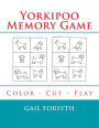 Yorkipoo Memory Game: Color - Cut - Play