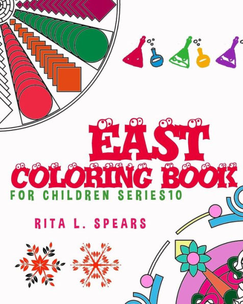 Easy Coloring book For Children SERIES10: Play Learn and Relax