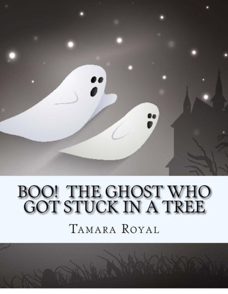 Boo! The Ghost Who Got Stuck In A Tree: The Halloween coloring book with candy skulls and a story about the wind, seasons and friends