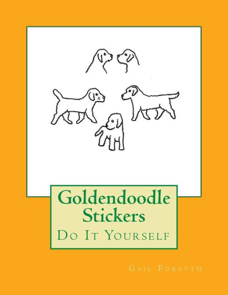 Goldendoodle Stickers: Do It Yourself