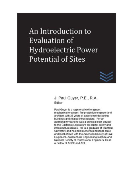 An Introduction to Evaluation of Hydroelectric Power Potential of Sites