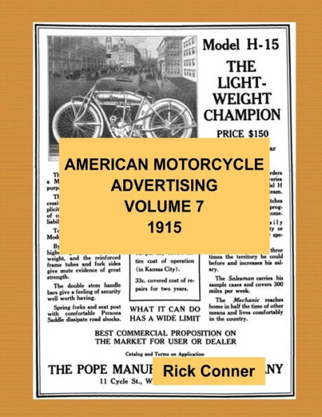 American Motorcycle Advertising Volume 7: 1915