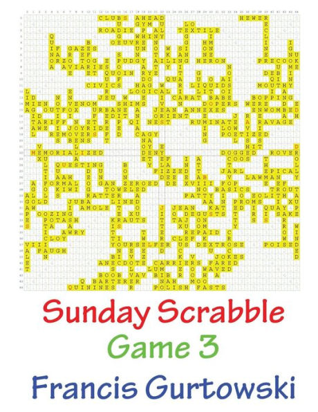 Sunday Scrabble Game 3