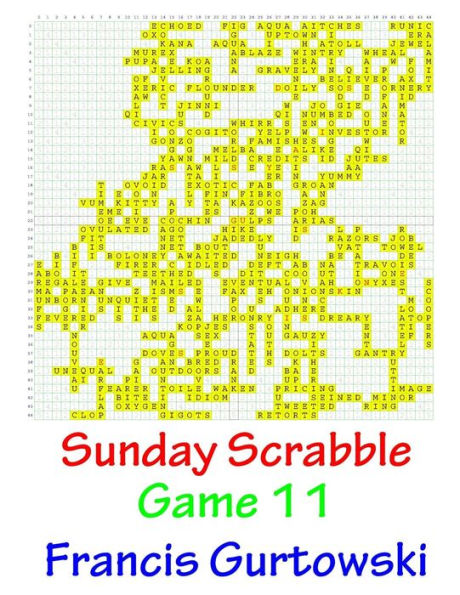 Sunday Scrabble Game
