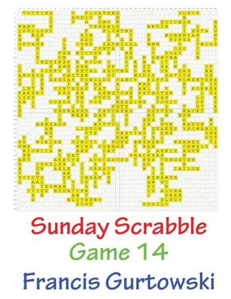 Sunday Scrabble Game 14