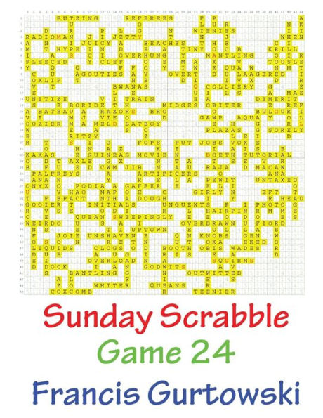 Sunday Scrabble Game 24