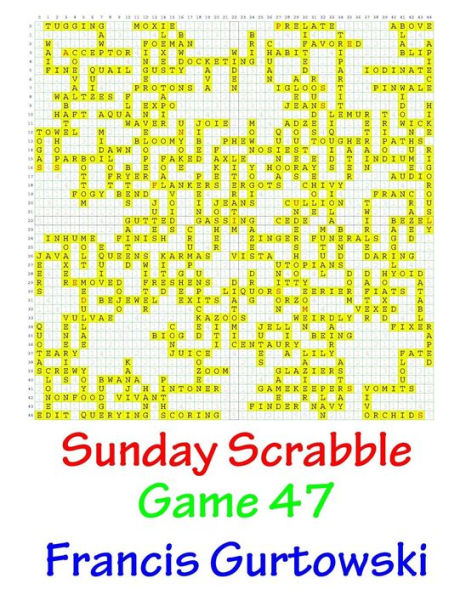 Sunday Scrabble Game 47