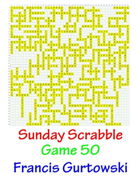 Sunday Scrabble Game 50