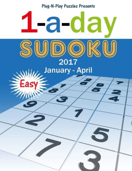 1-a-day Sudoku January - April Easy