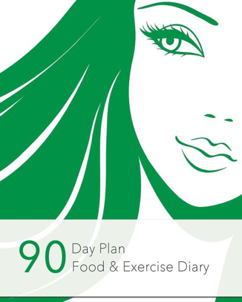 90 Day Plan, Food & Exercise Diary: The Body Plan Plus, B&W Version