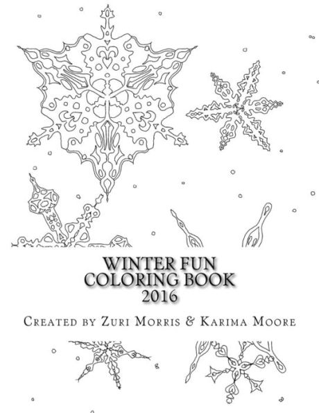 Winter Fun Coloring Book 2016