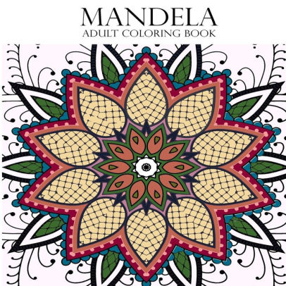 Mandela Adult Coloring Bookpaperback - 