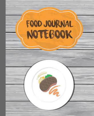 food journal notebook diet journal 7 5x9 25 and 120 pages 6o days