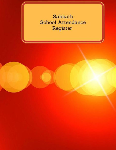 Sabbath School Attendance Register