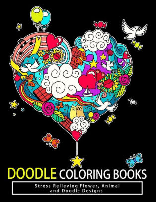 Download Doodle Coloring Books Adult Coloring Books Relax On An Intergalactic Journey Through The Universe And Cute Monster By Doodle Coloring Books For Adults Tamika V Alvarez Paperback Barnes Noble