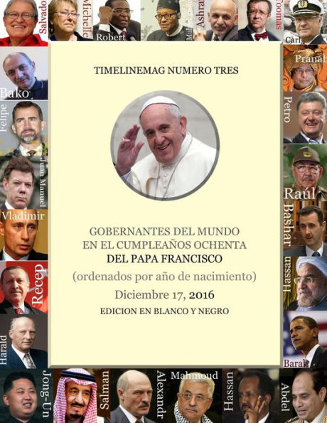 Gobernantes del Mundo el día del cumpleaños 80 del Papa Francisco: Diciembre 17, 2016