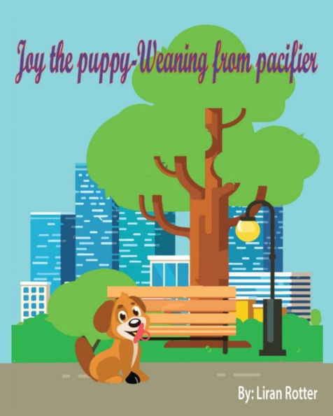 Joy the puppy - weaning from the pacifier