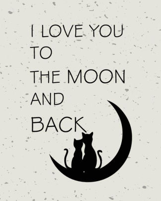 I Love You To The Moon And Back Quote Inspiration Notebook Dream Journal Diary Inspiring Your Ideas And Tips For Hand Lettering Your Own Way To - 