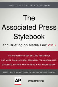 Free full pdf ebook downloads The Associated Press Stylebook 2018: and Briefing on Media Law