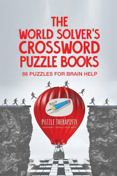 The World Solver's Crossword Puzzle Books 86 Puzzles for Brain Help