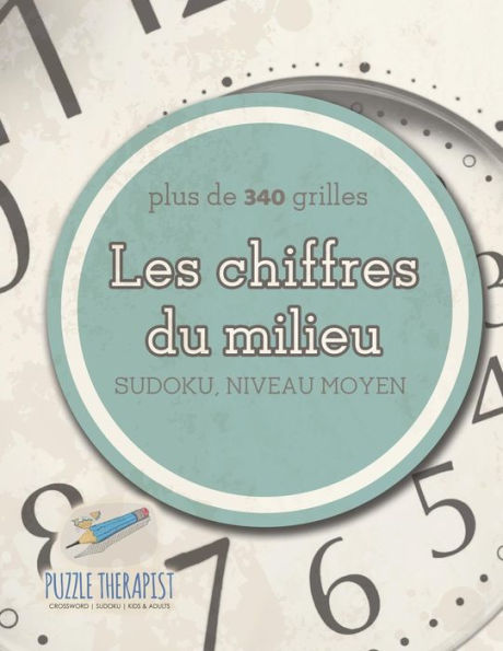 Les chiffres du milieu Sudoku, niveau moyen (plus de 340 grilles)