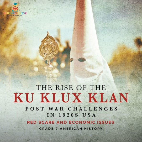 the Rise of Ku Klux Klan Post War Challenges 1920s USA Red Scare and Economic Issues Grade 7 American History