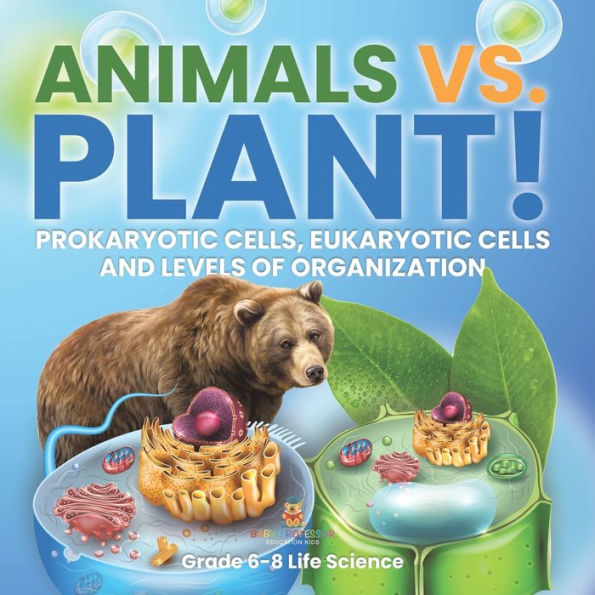 Animals vs. Plant! Prokaryotic Cells, Eukaryotic Cells and Levels of Organization Grade 6-8 Life Science