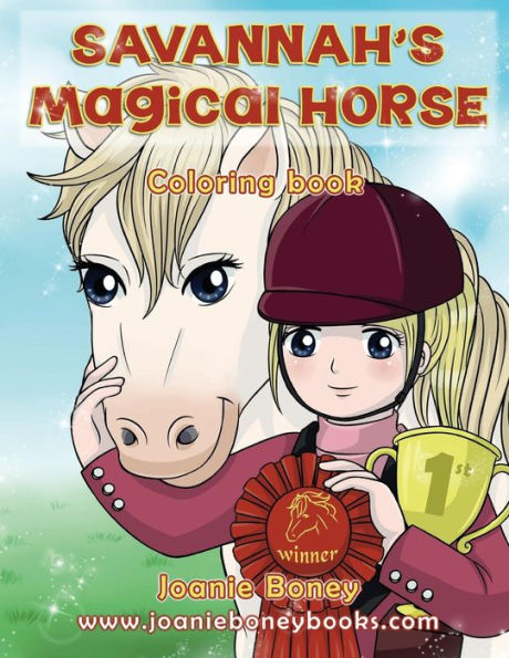 Savannah's Magical Horse: Coloring Book