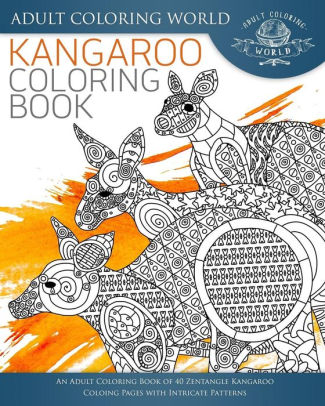 4800 Top Kangaroo Coloring Book Pages  Images